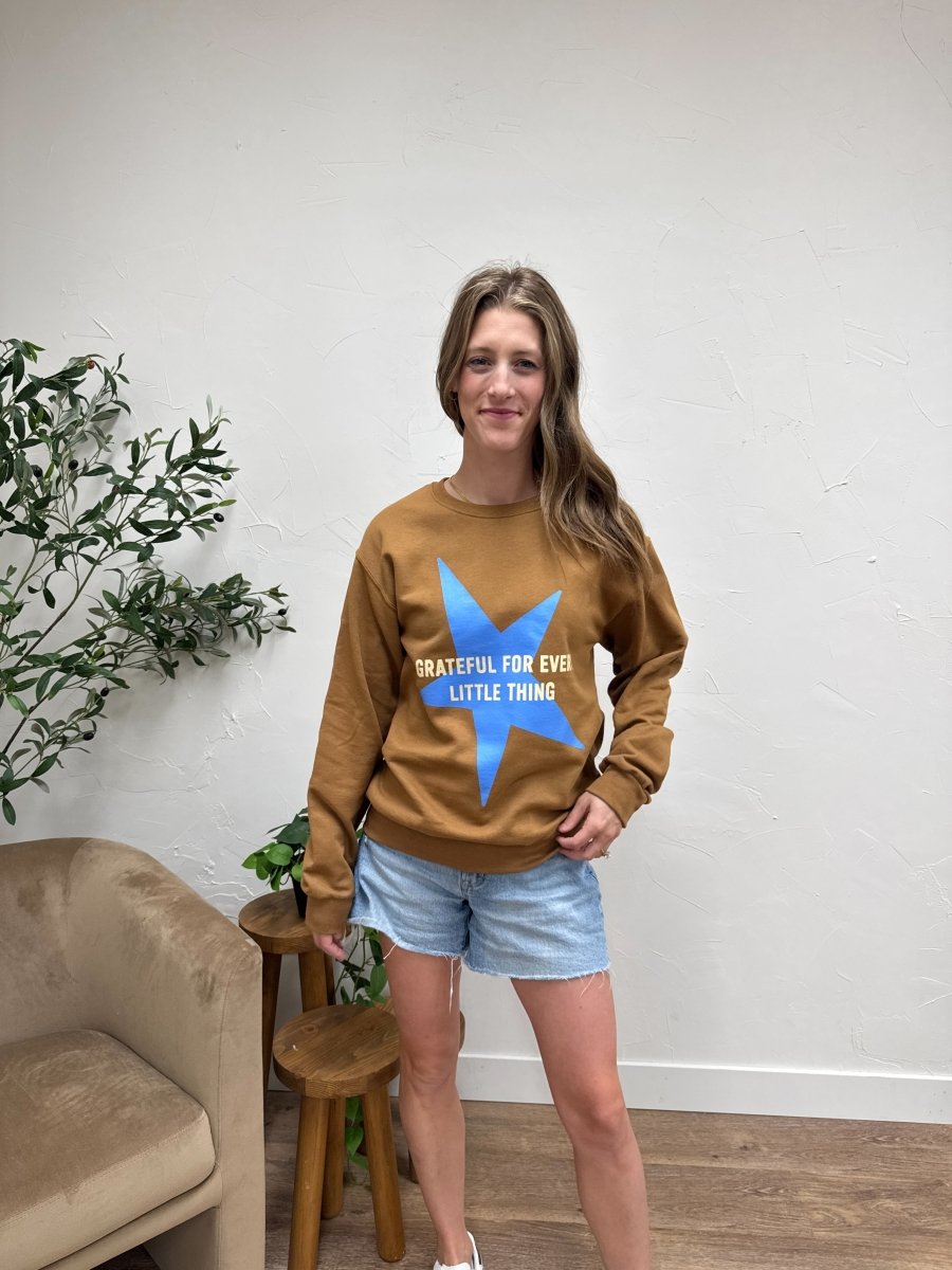 Grateful Every Little Thing Sweatshirt - Three:Twelve Boutique - Three:Twelve