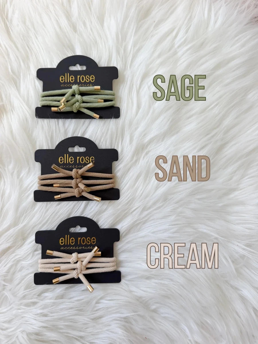 Hair Tie Trios - Three:Twelve Boutique - scented By Elle