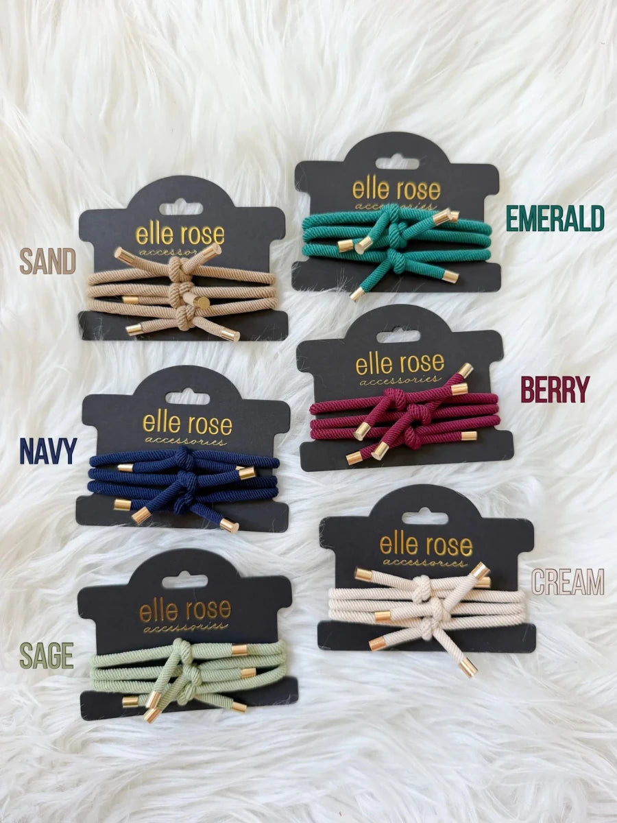 Hair Tie Trios - Three:Twelve Boutique - scented By Elle