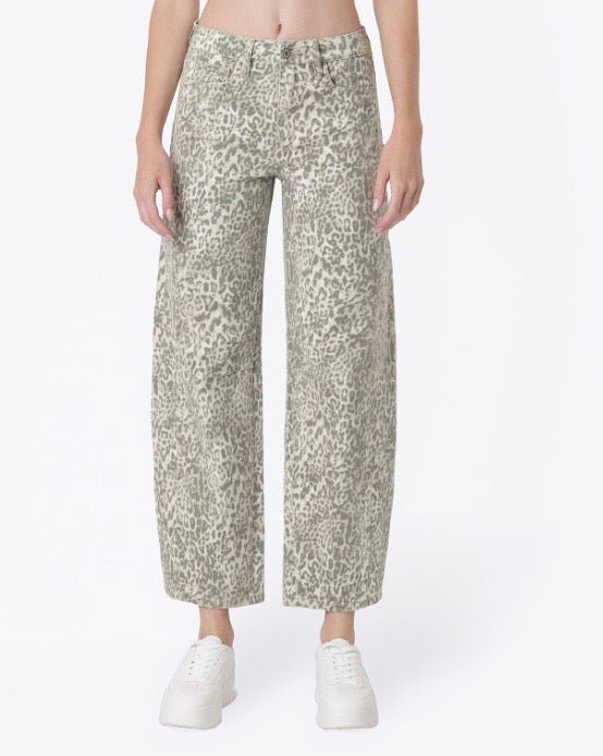 High Rise Barrel Vervet Jeans - Three:Twelve Boutique - VERVET