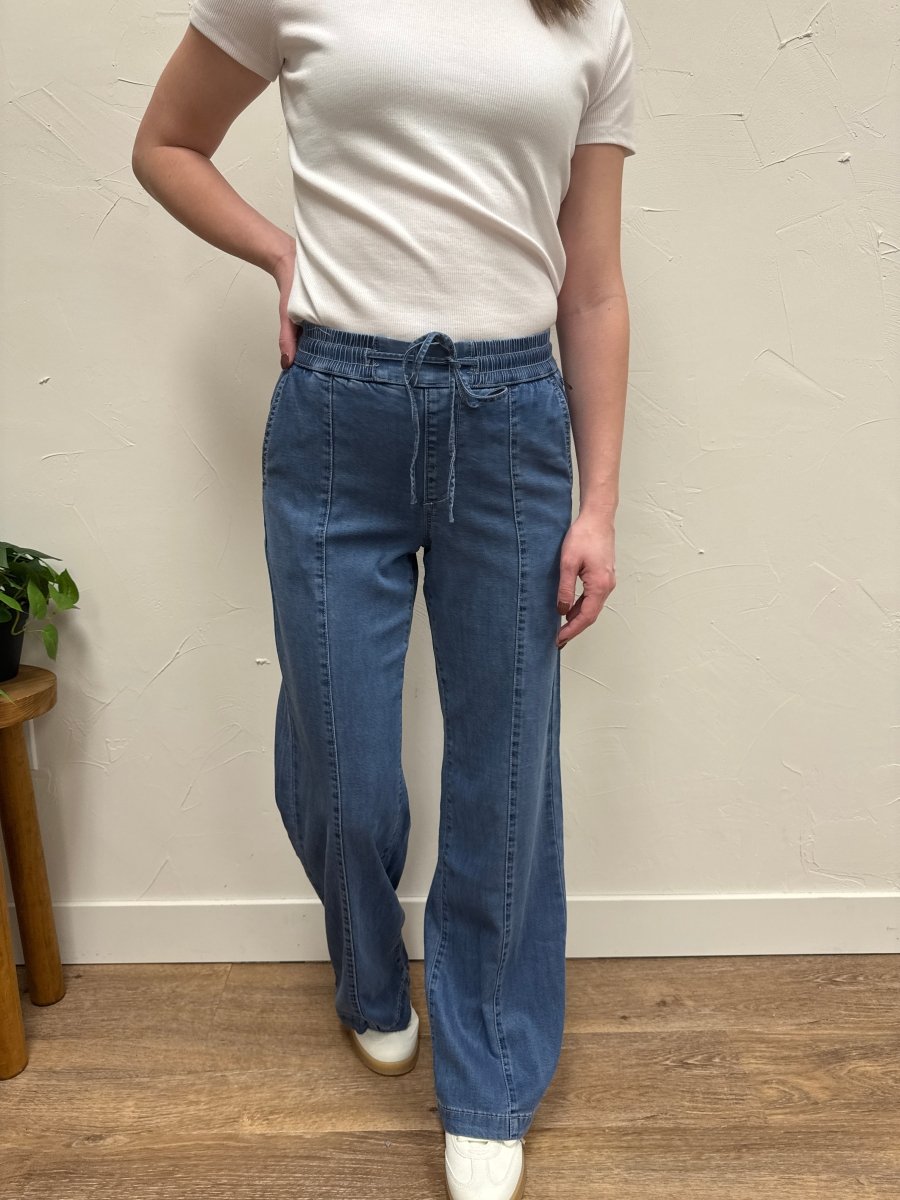 HIGH - RISE WIDE Pants - Three:Twelve Boutique - MIca