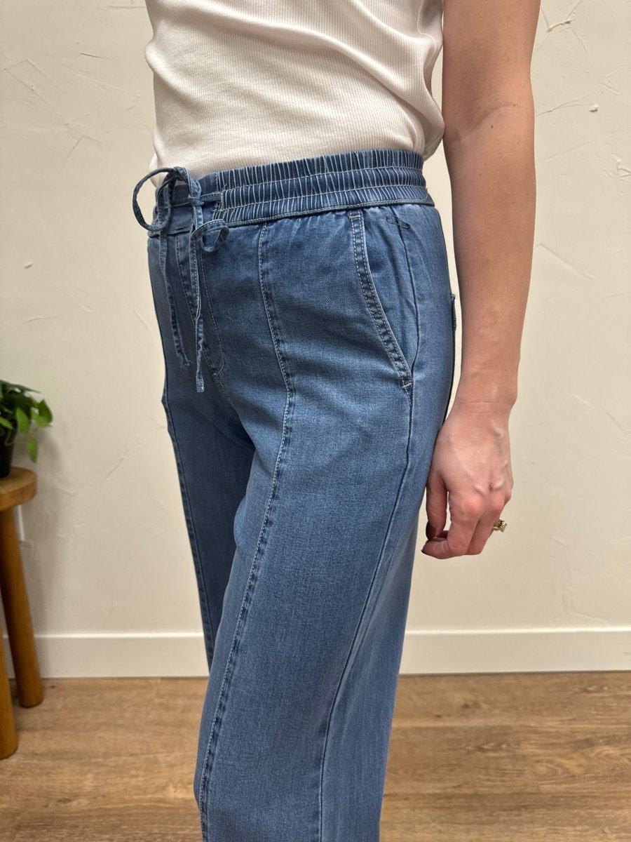 HIGH - RISE WIDE Pants - Three:Twelve Boutique - MIca