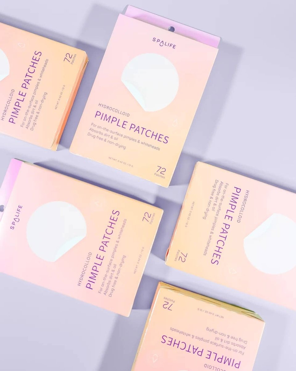 Hydrocolloid Clear Pimple Patches 72ct - (Pink box) - Three:Twelve Boutique - My Spa Life