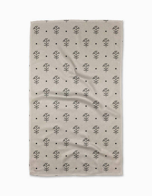 Inked Bloom Tea Towel - Three:Twelve Boutique - Geometry