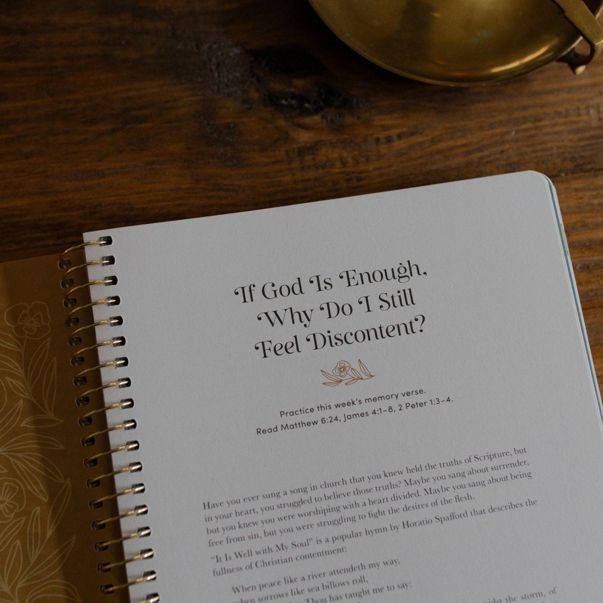 Is God Enough for Me? | Finding Real Contentment in Christ - Three:Twelve Boutique - The Daily Grace Co
