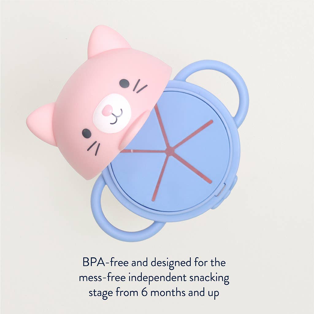 Itzy Snack Pal - Snack Cup: Bear - Three:Twelve Boutique - Itzy Ritzy