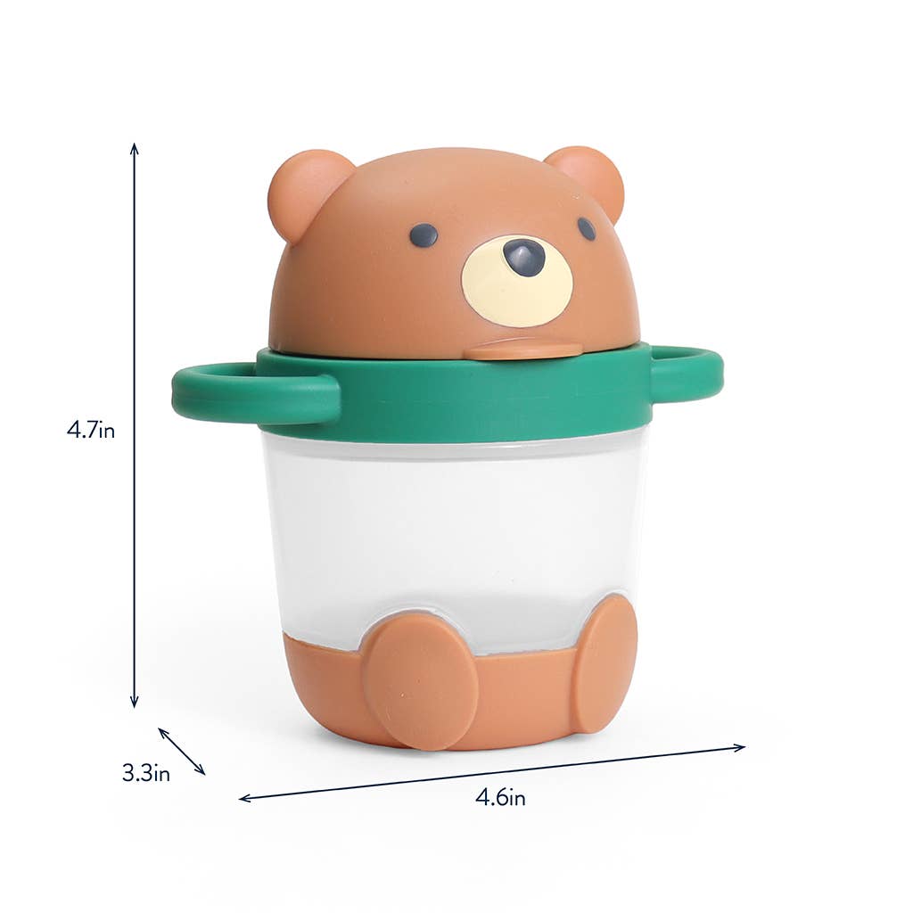 Itzy Snack Pal - Snack Cup: Bear - Three:Twelve Boutique - Itzy Ritzy