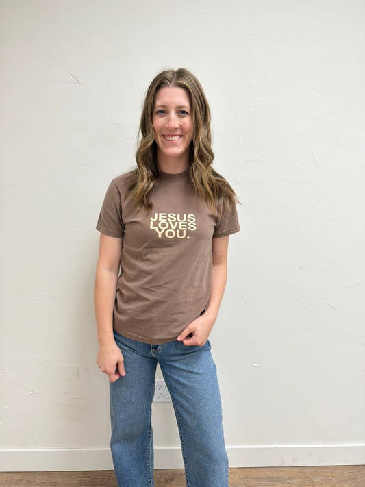 Jesus Loves Me Tee - Three:Twelve Boutique - jesuslovesyoucompany