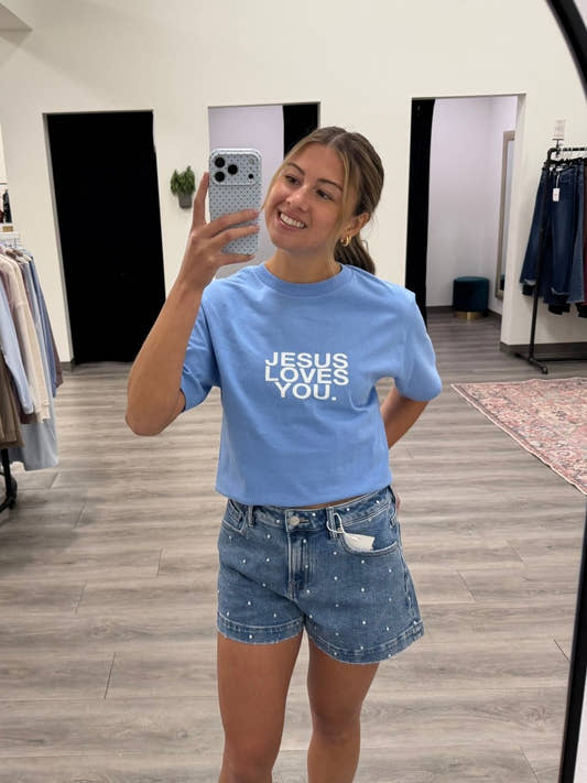Jesus Loves You Graphic Tee - Three:Twelve Boutique - jesuslovesyoucompany