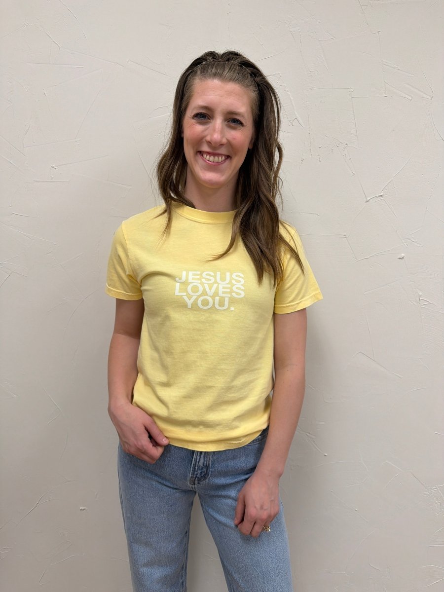 Jesus Loves you Graphic Tee - Three:Twelve Boutique - jesuslovesyoucompany