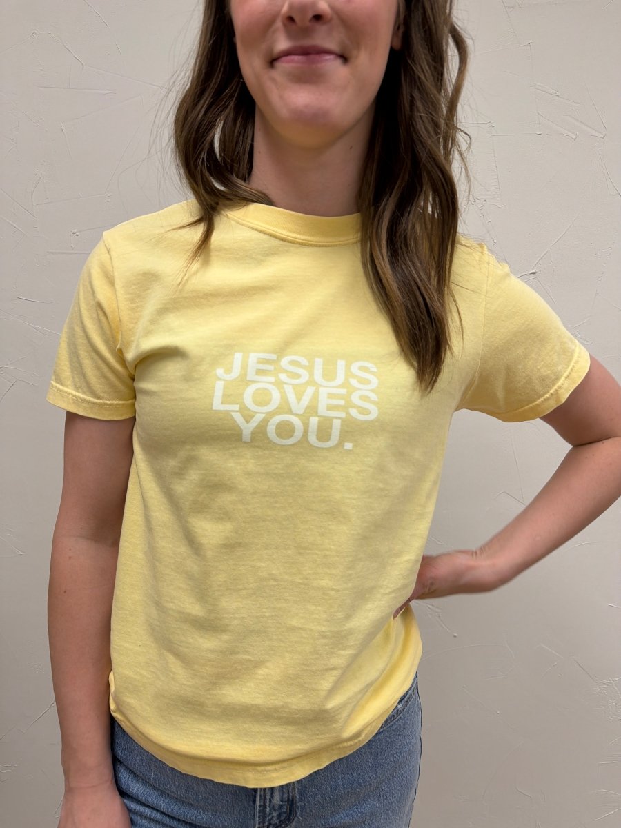 Jesus Loves you Graphic Tee - Three:Twelve Boutique - jesuslovesyoucompany