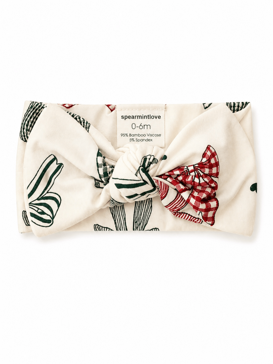 Knot Bow Christmas Bows - Three:Twelve Boutique - SpearmintLOVE