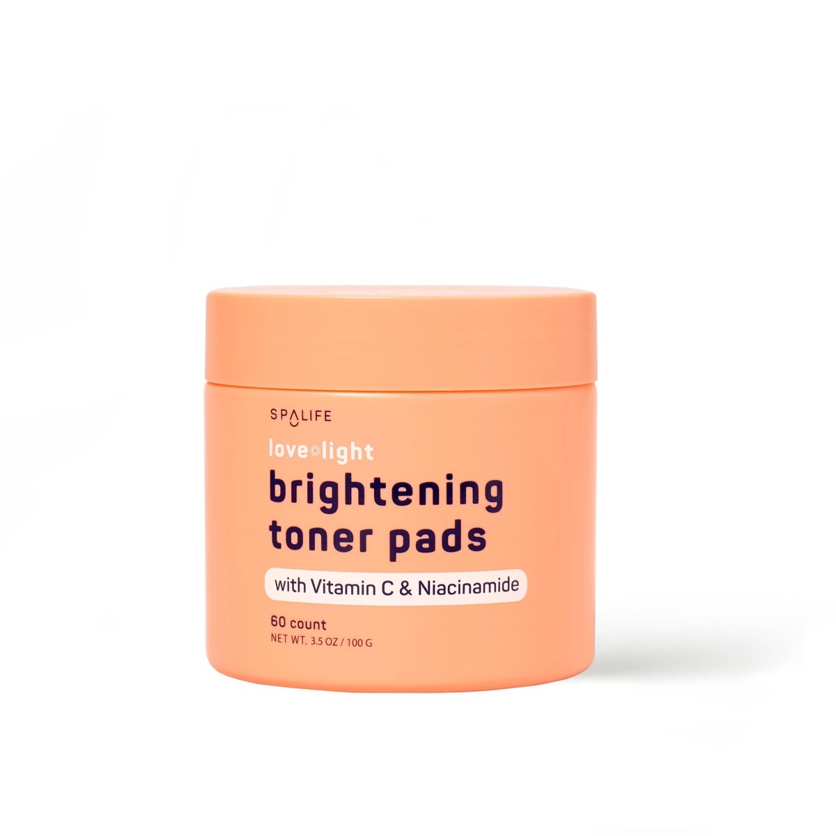 Love + light Korean Skincare Brightening Toner Pads - 60 Ct - Three:Twelve Boutique - My Spa Life