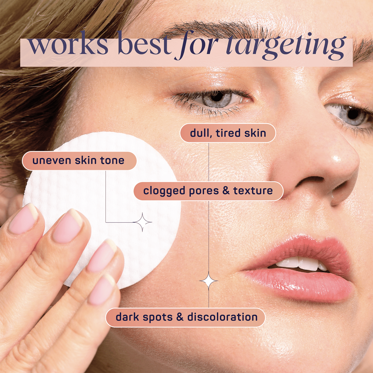 Love + light Korean Skincare Brightening Toner Pads - 60 Ct - Three:Twelve Boutique - My Spa Life