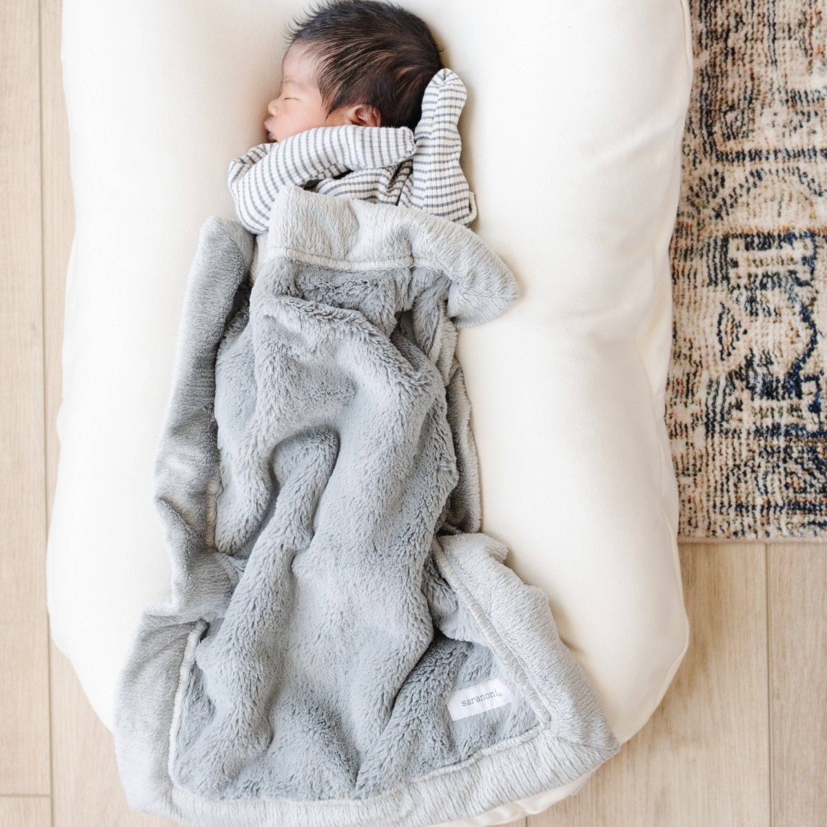LUSH MINI BLANKETS: Eucalyptus - Three:Twelve Boutique - Saranoni