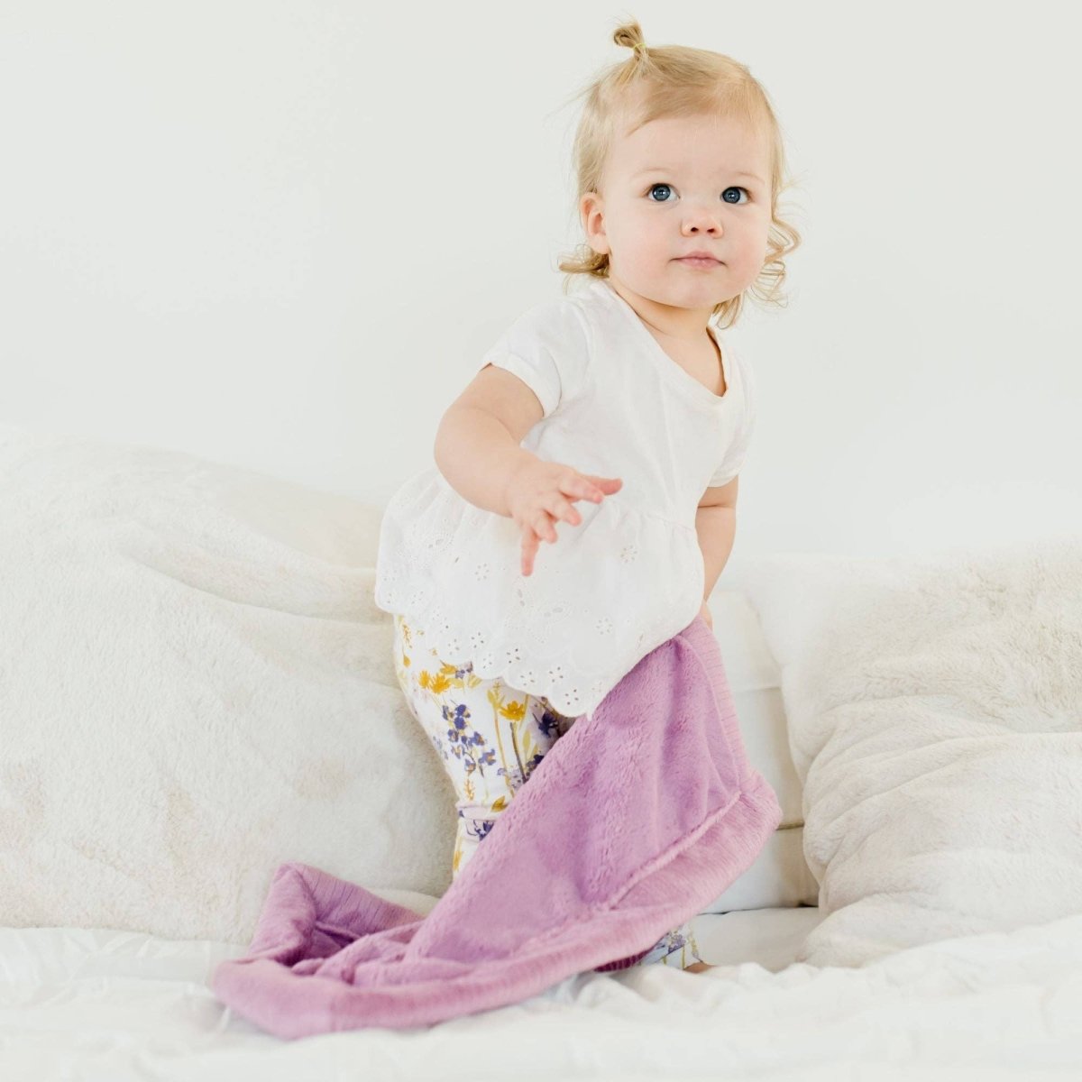 LUSH MINI BLANKETS: Eucalyptus - Three:Twelve Boutique - Saranoni