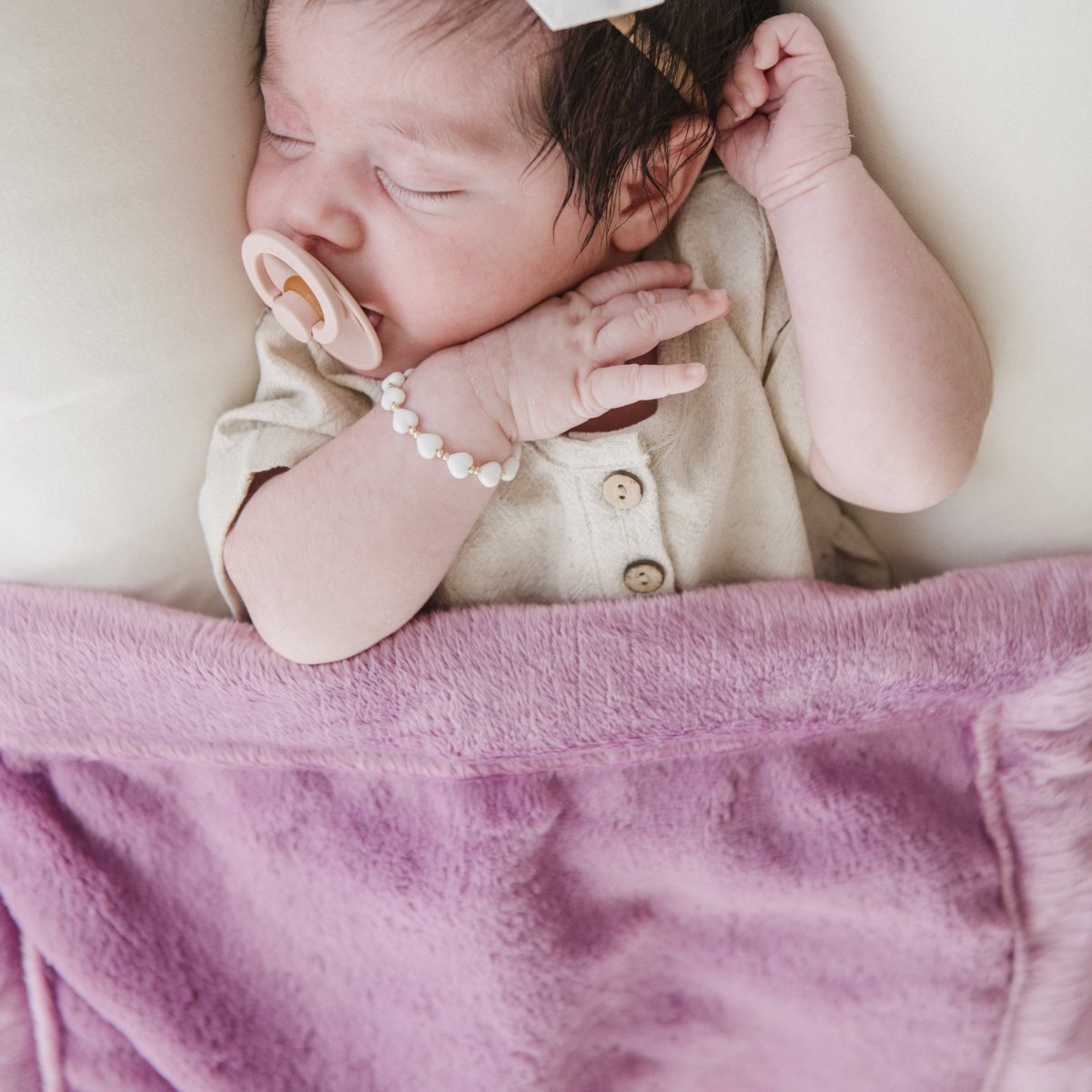 LUSH MINI BLANKETS: Feather - Three:Twelve Boutique - Saranoni