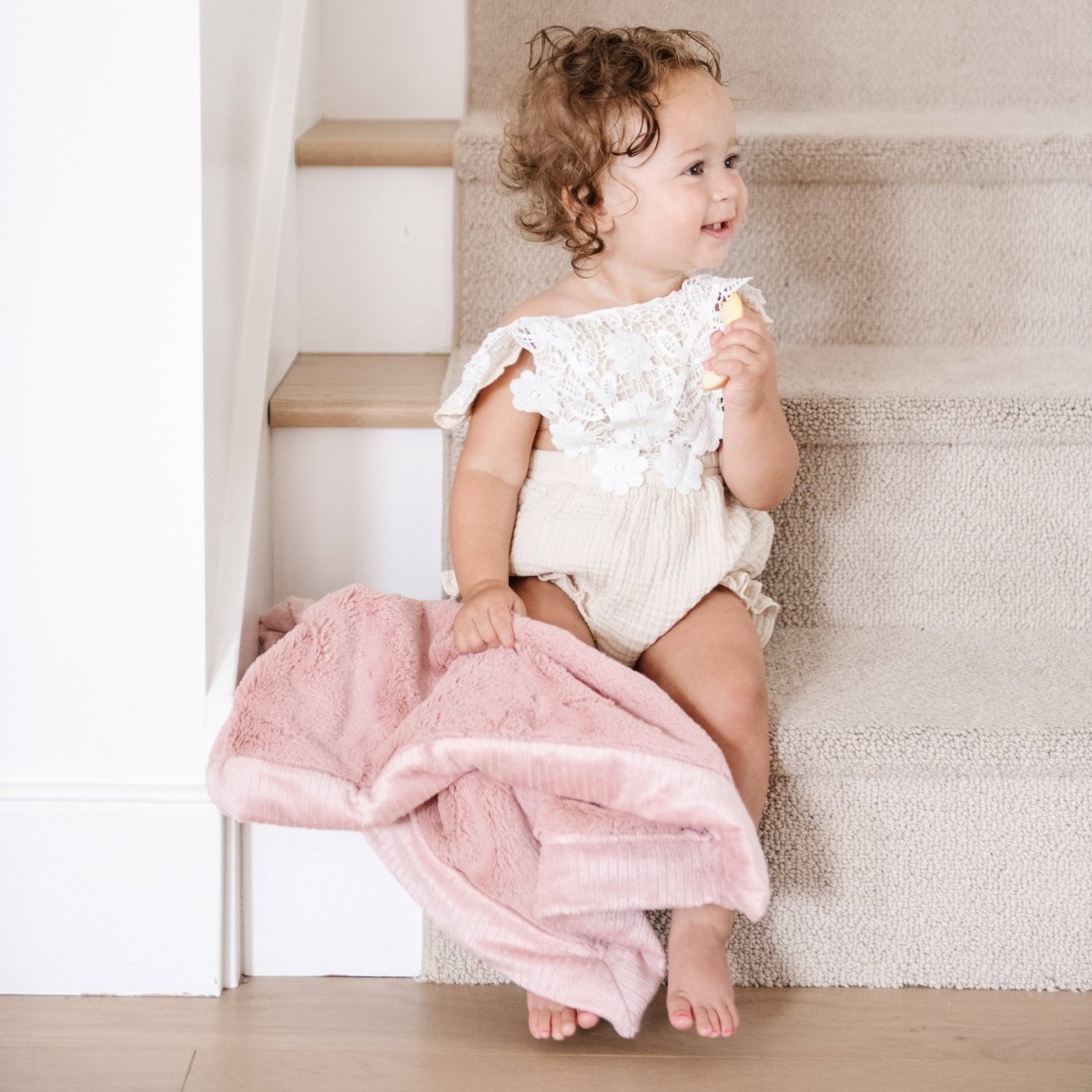 LUSH MINI BLANKETS: Feather - Three:Twelve Boutique - Saranoni