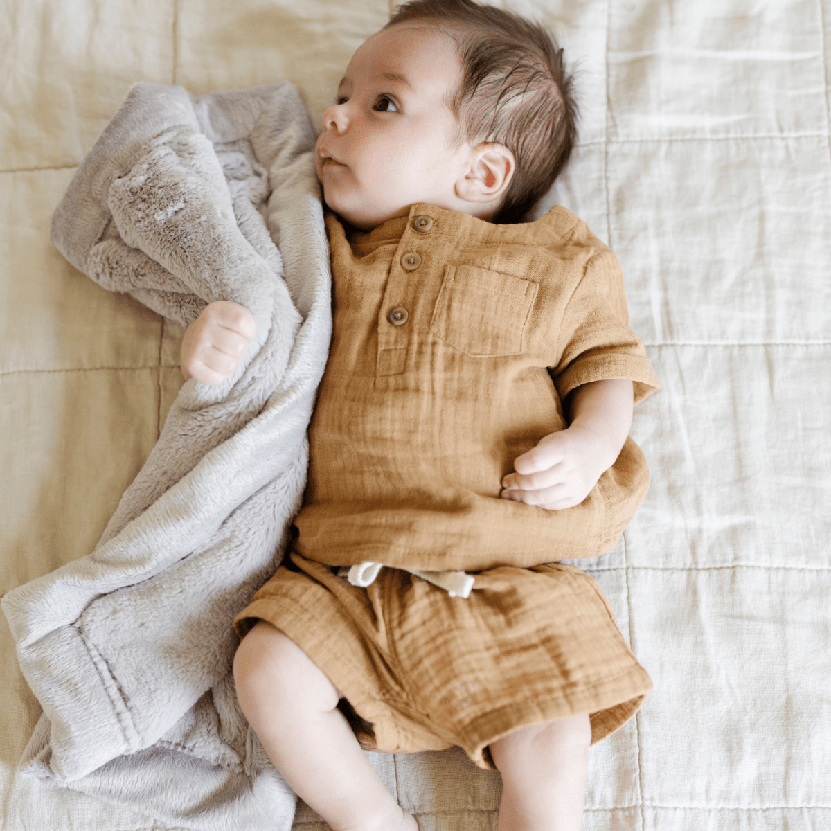 LUSH MINI BLANKETS: Feather - Three:Twelve Boutique - Saranoni