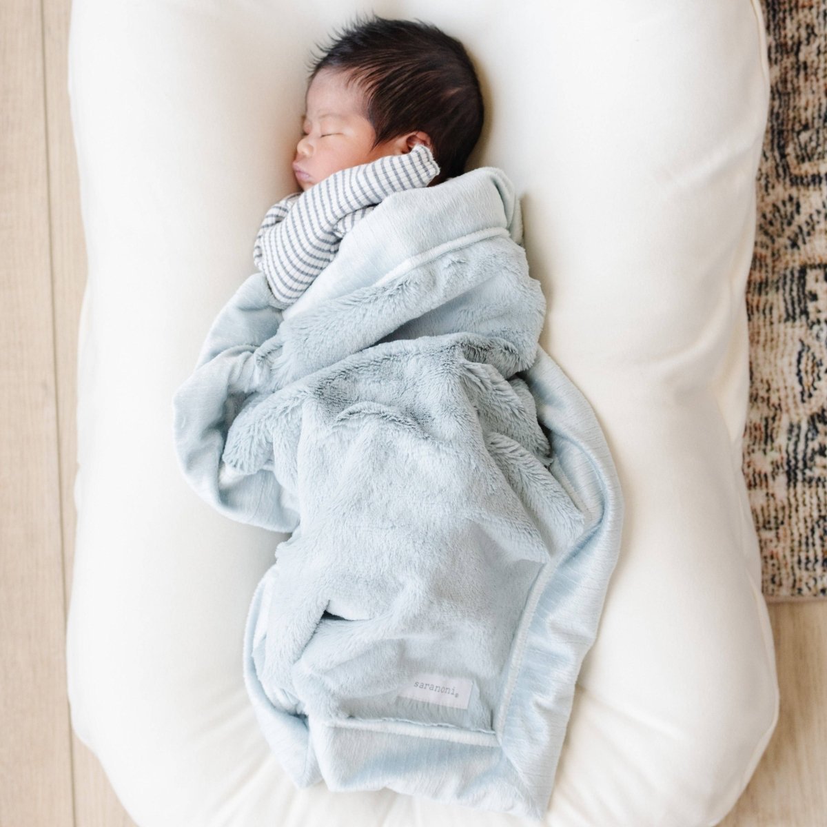 LUSH MINI BLANKETS: Feather - Three:Twelve Boutique - Saranoni