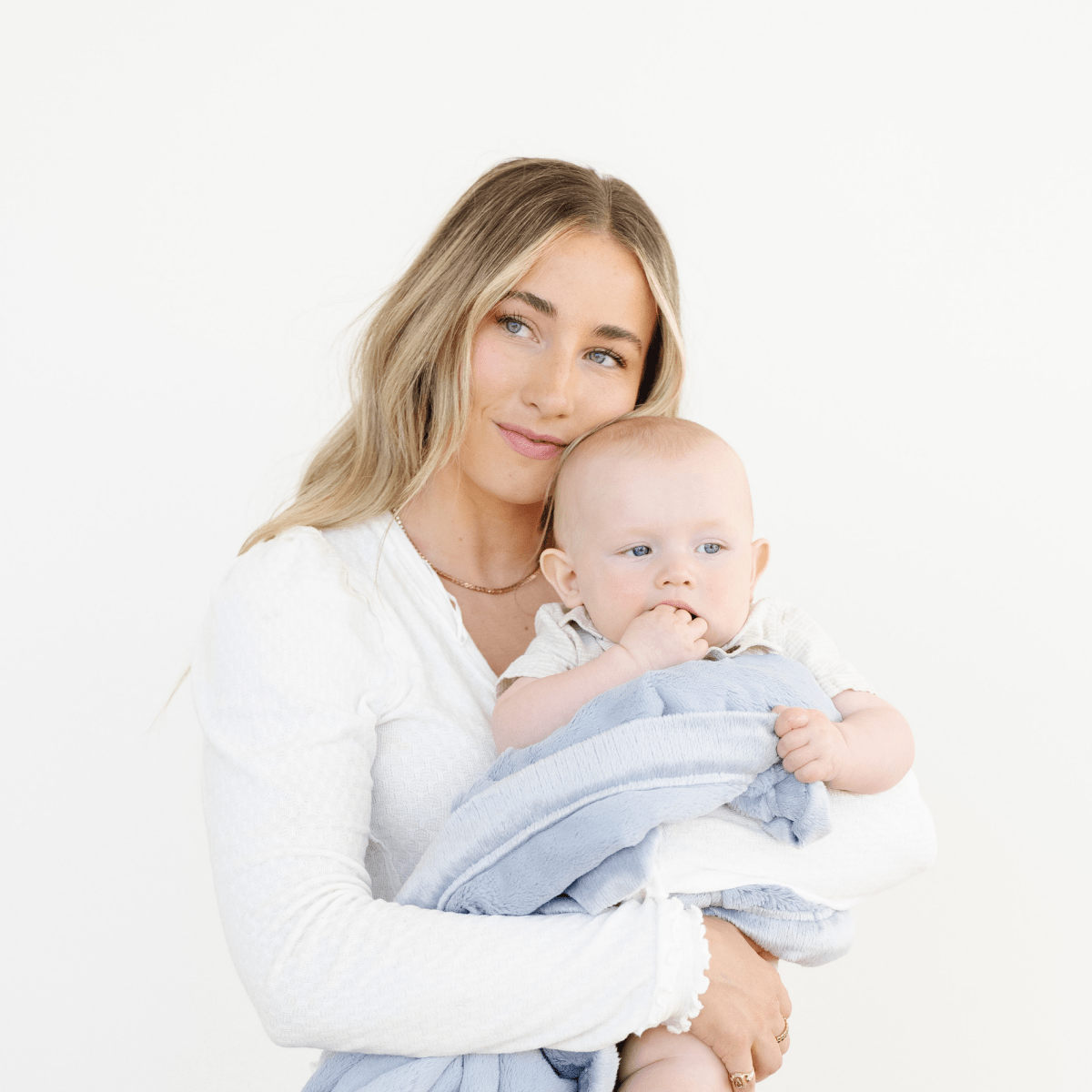LUSH MINI BLANKETS: Storm Cloud - Three:Twelve Boutique - Saranoni