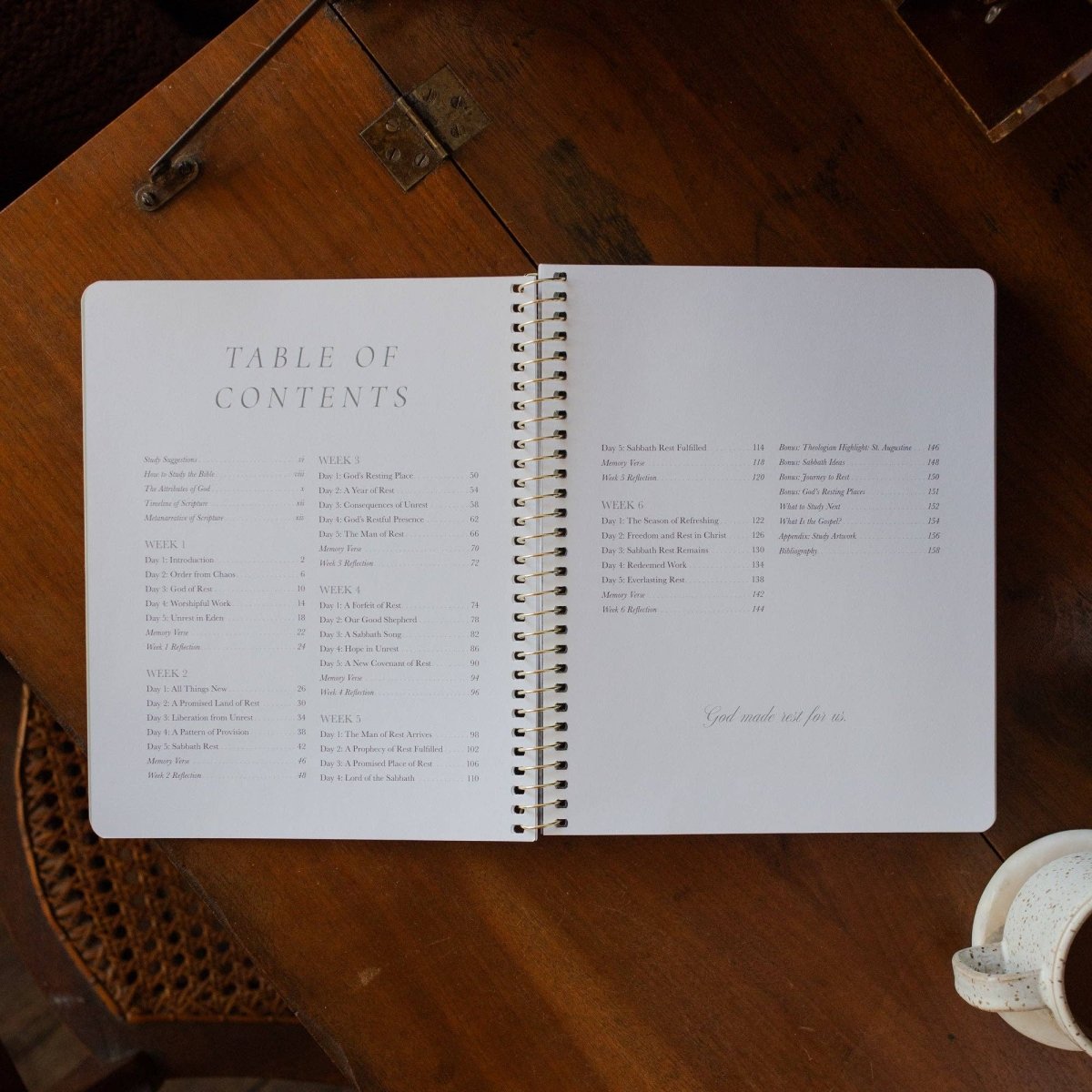 Made for Him Spiral Bible Study - Three:Twelve Boutique - The Daily Grace Co