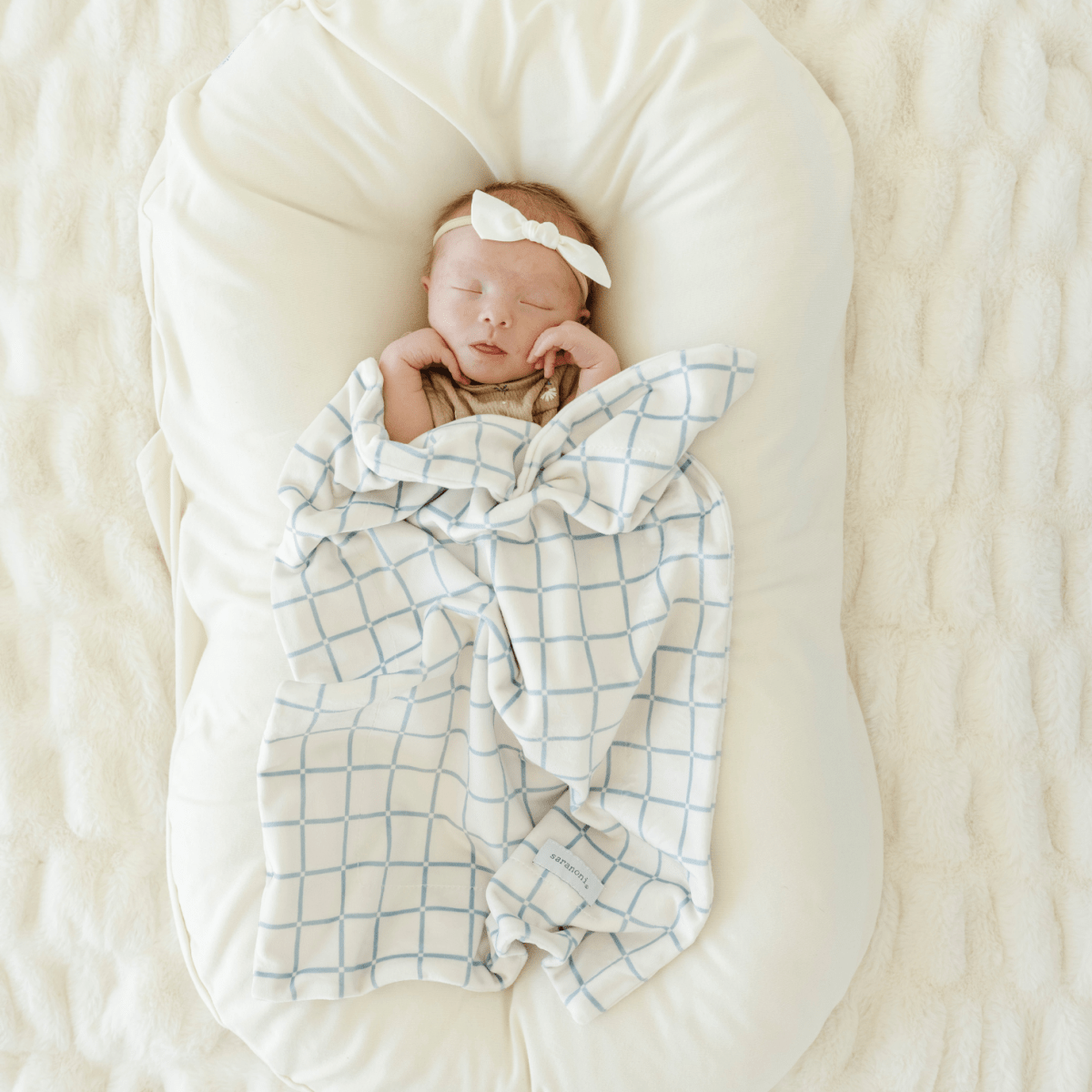 MINKY STRETCH MINI BLANKETS: Secret Garden - Three:Twelve Boutique - Saranoni
