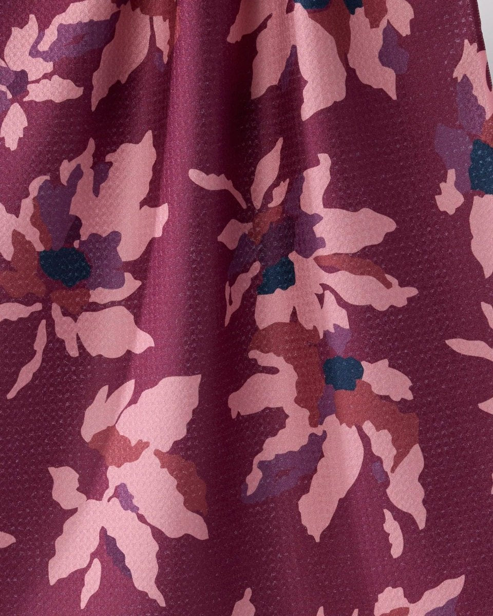 Mulberry Bloom Tea Towel - Three:Twelve Boutique - Geometry