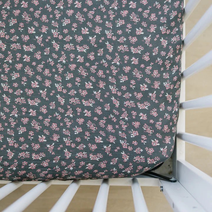 Muslin Crib Sheets - Three:Twelve Boutique - Mebie Baby