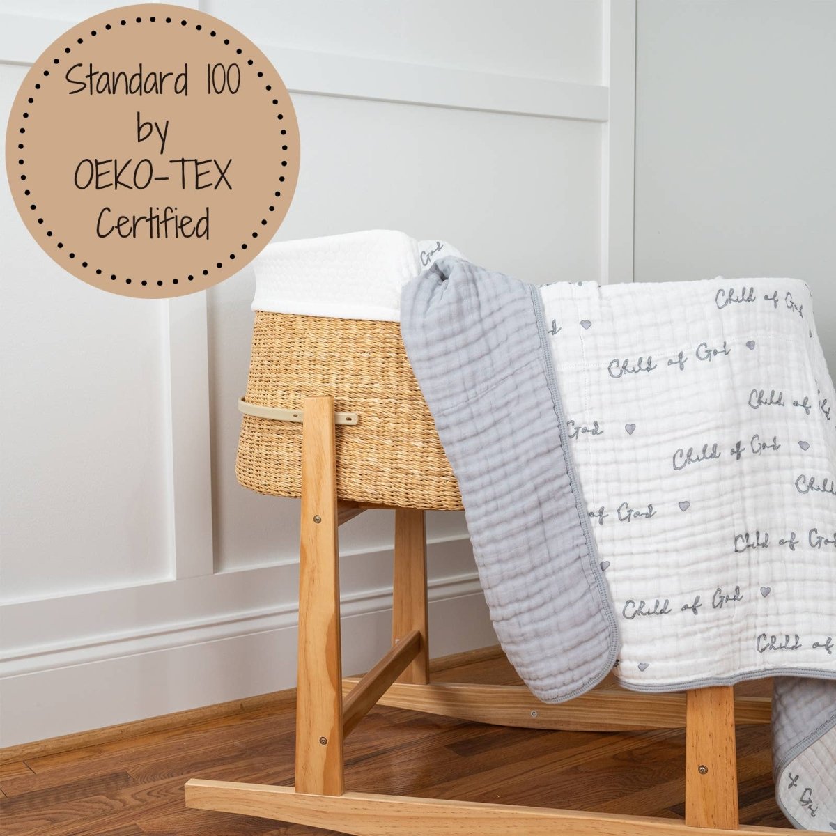 Muslin Quilt Baby & Kids Blanket Child Of God - Three:Twelve Boutique - LollyBanks