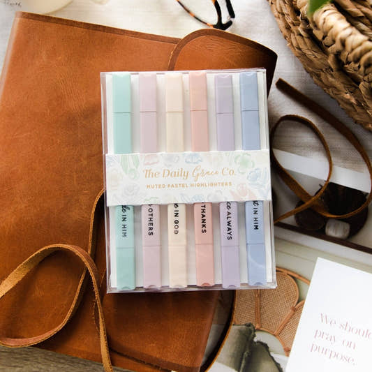 Muted Pastel Highlighters - OUR BEST SELLER! - Three:Twelve Boutique - The Daily Grace Co