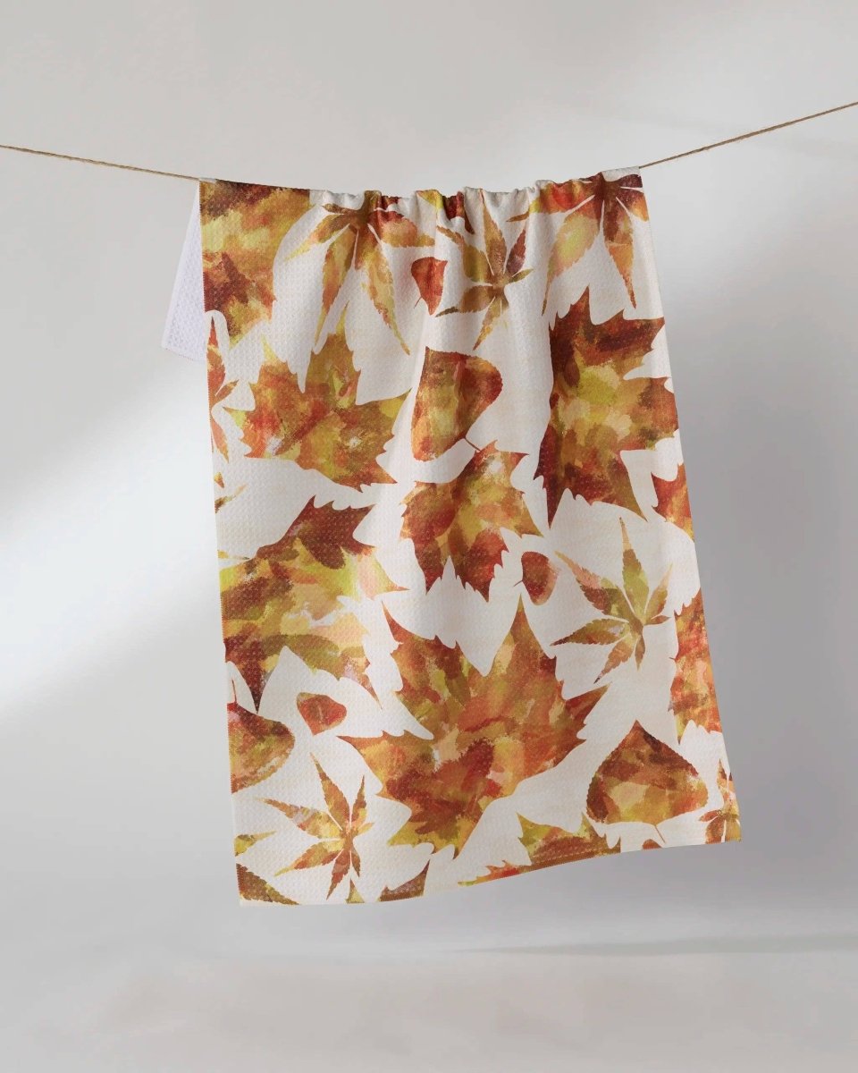 Painted Fall Tea Towel - Three:Twelve Boutique - Geometry