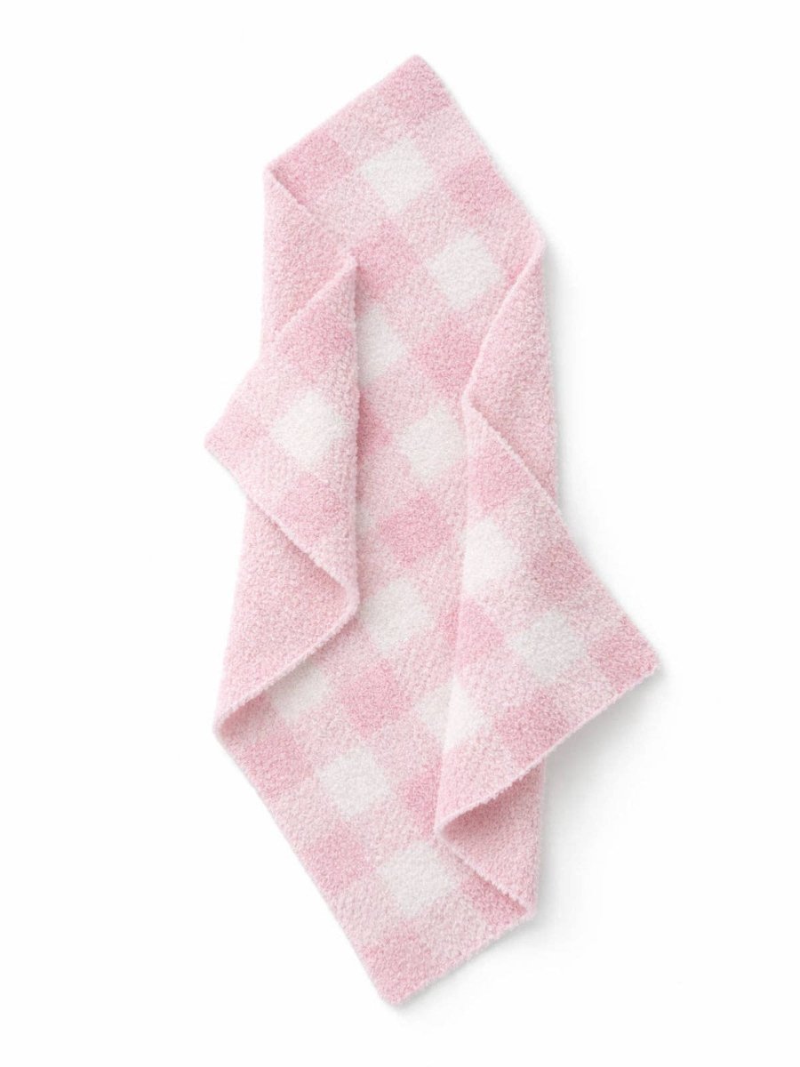 Phufy® Bliss Gingham Mini Blanket, Petal Pink - Three:Twelve Boutique - SpearmintLOVE