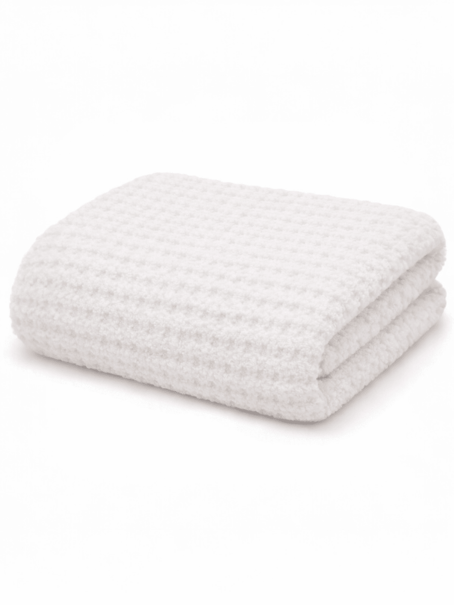 Phufy® Bliss Waffle Blanket, White - Three:Twelve Boutique - SpearmintLOVE