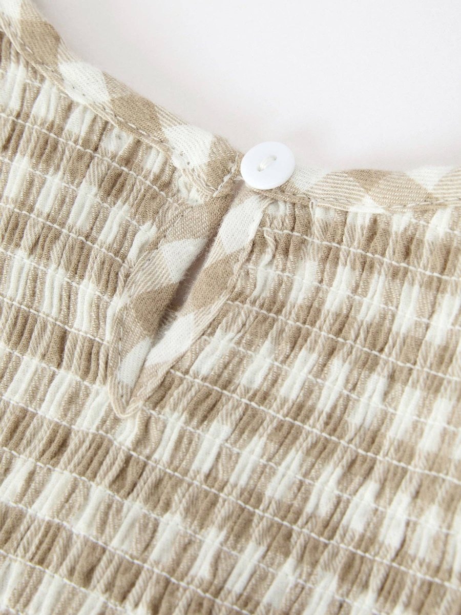 Plaid Baby Bubble - Three:Twelve Boutique - Rylee Faith Designs