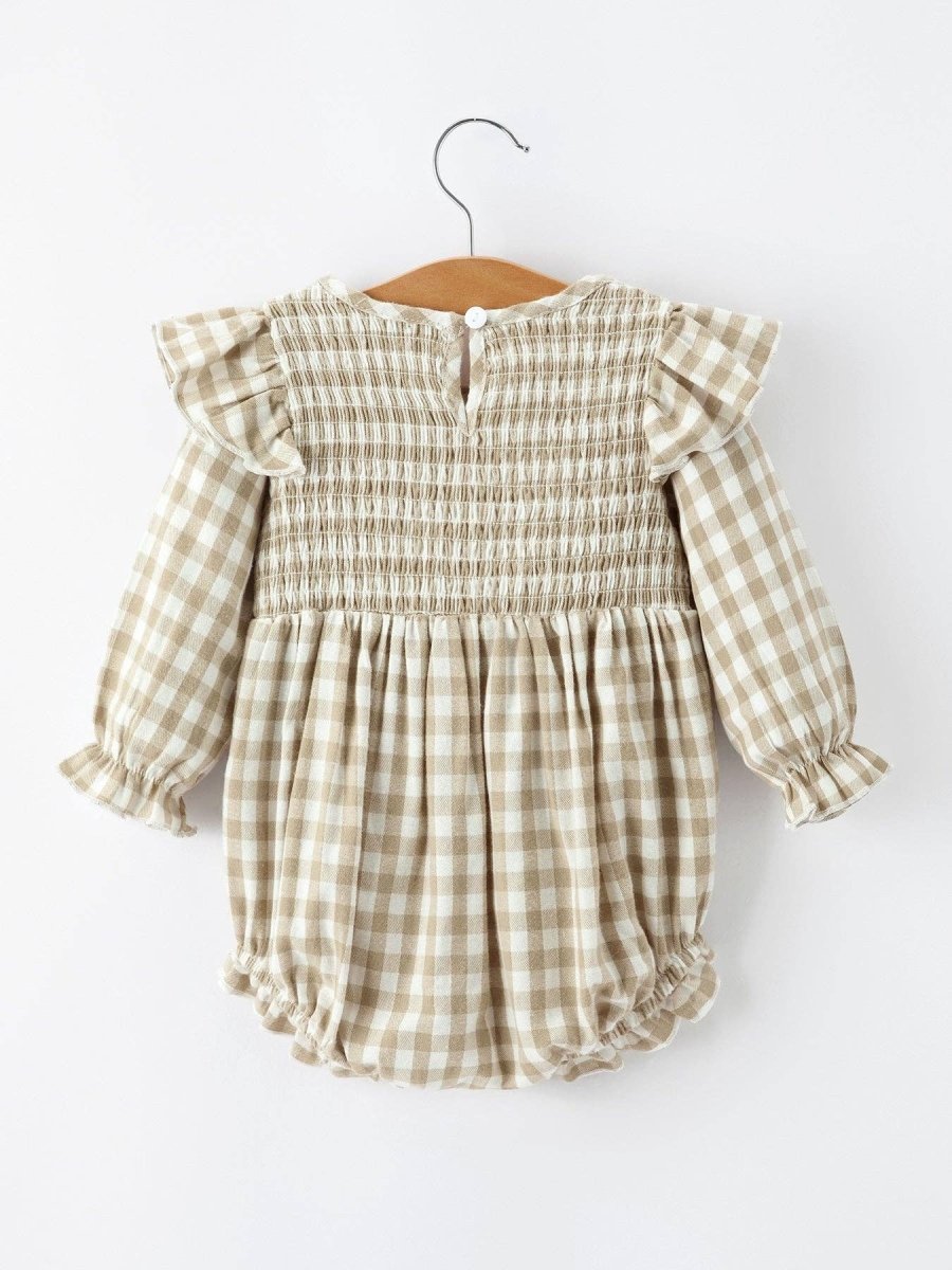 Plaid Baby Bubble - Three:Twelve Boutique - Rylee Faith Designs