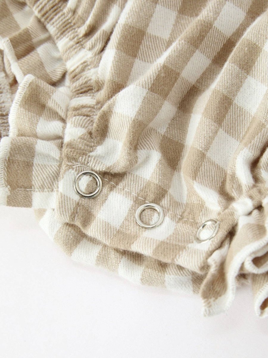 Plaid Baby Bubble - Three:Twelve Boutique - Rylee Faith Designs