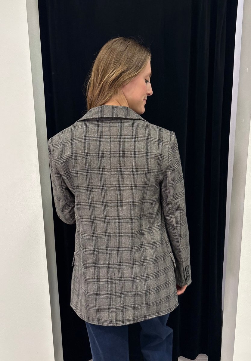 Plaid Blazer - Three:Twelve Boutique - Three:Twelve
