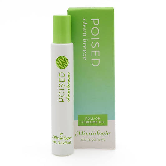 Poised (Clean Breeze) | Rollerball Perfume Oil Roll-On - Three:Twelve Boutique - Mixologie