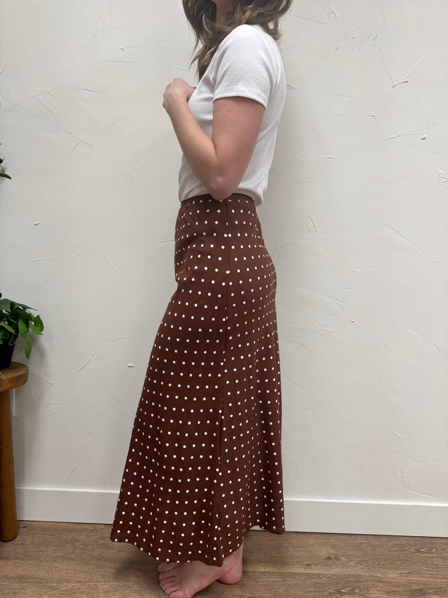 Polka Dot A - Line Skirt - Three:Twelve Boutique - Hyfve
