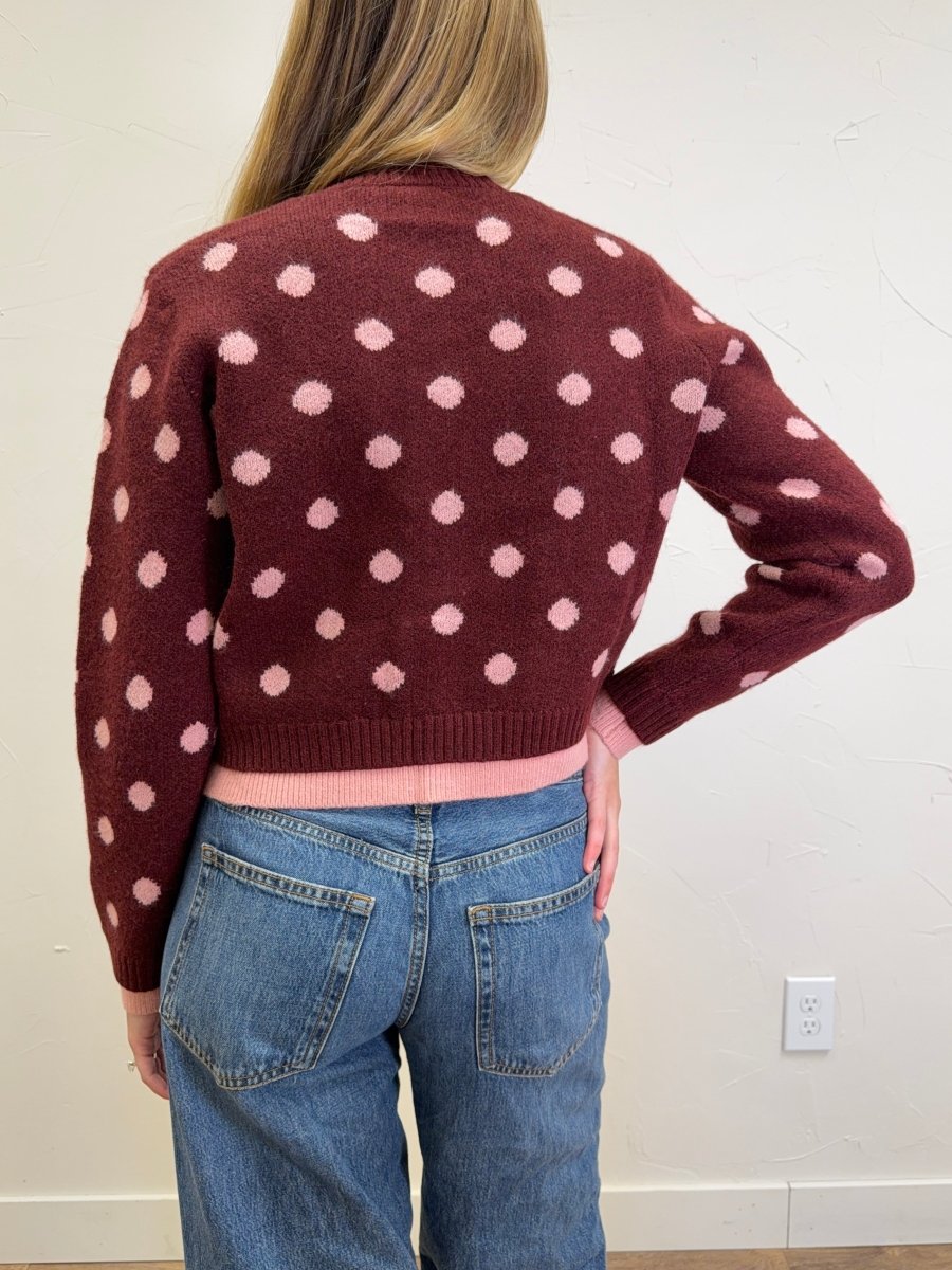 Polka Dot Sweater - Three:Twelve Boutique - Entro