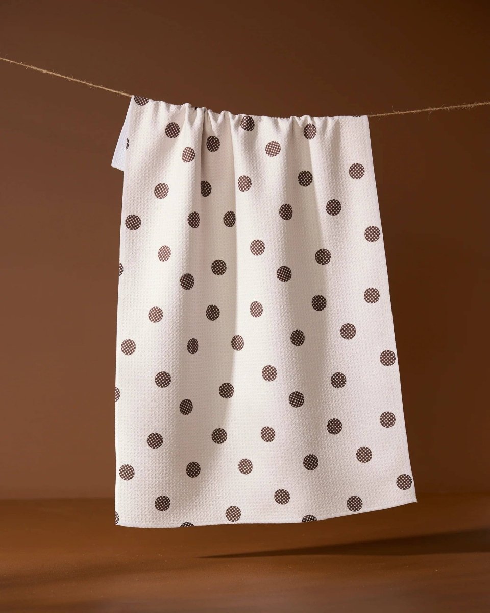 Polka Picnic Geometry Tea Towel - Three:Twelve Boutique - Geometry