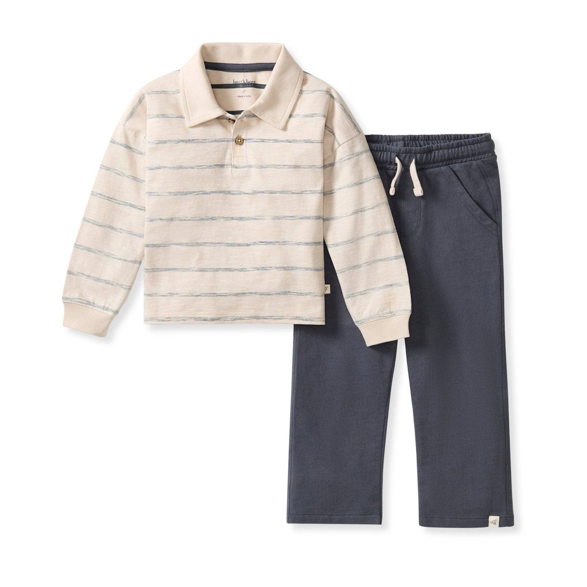Polo Tee Set - Three:Twelve Boutique - Burt's Bees Baby