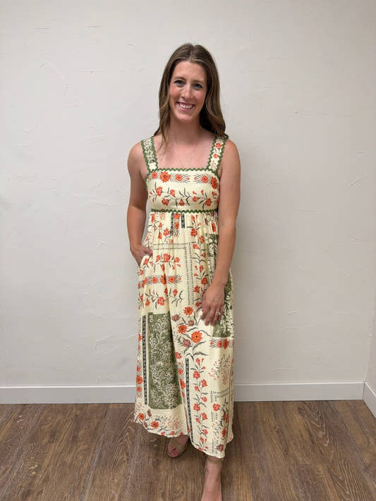 Printed open back dress - Three:Twelve Boutique - Three:Twelve Boutique