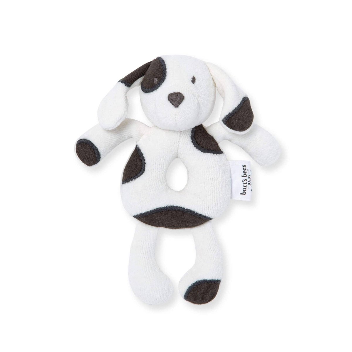 Puppy Plush Baby Rattle - Three:Twelve Boutique - Burt's Bees Baby