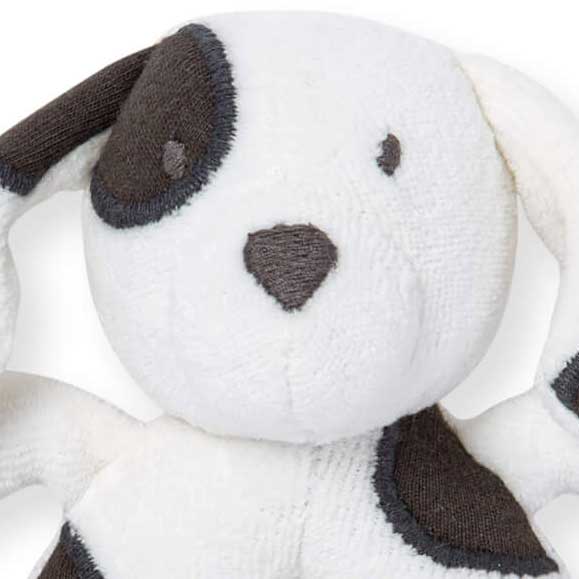 Puppy Plush Baby Rattle - Three:Twelve Boutique - Burt's Bees Baby