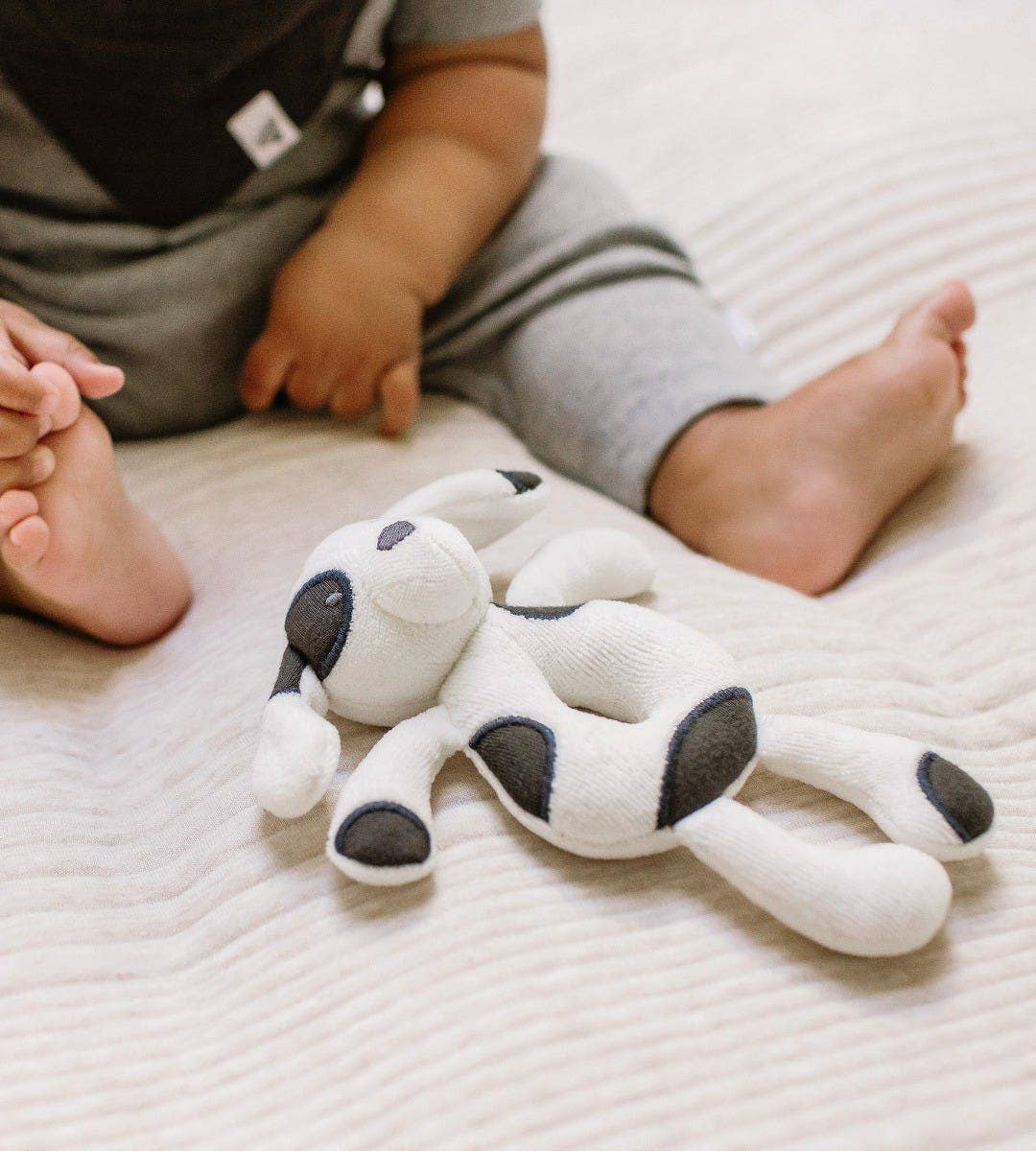 Puppy Plush Baby Rattle - Three:Twelve Boutique - Burt's Bees Baby
