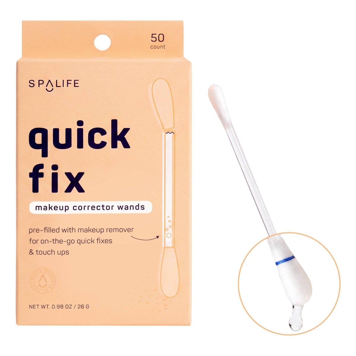 Quick Fix Makeup Corrector Wands - 50 Count - Three:Twelve Boutique - My Spa Life