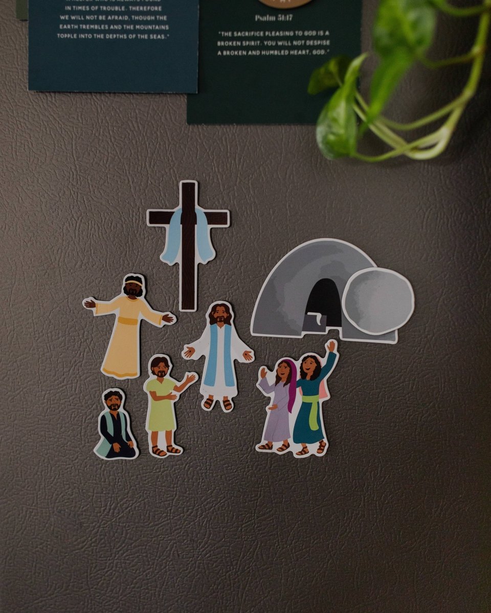Resurrection Sunday Magnet Set - Three:Twelve Boutique - The Daily Grace Co