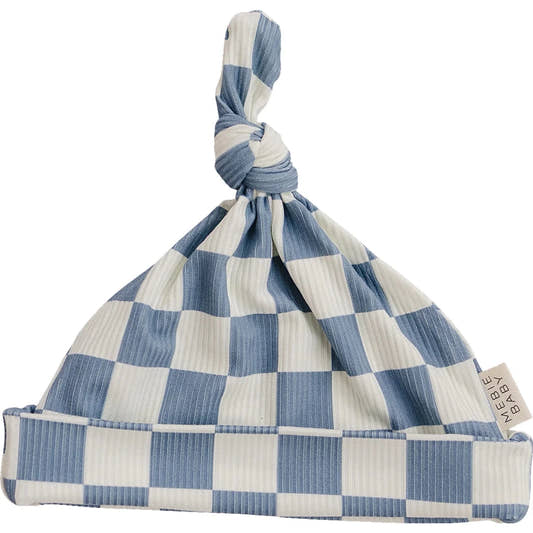 Ribbed Bamboo Knot Hat Newborn - Three:Twelve Boutique - Mebie Baby